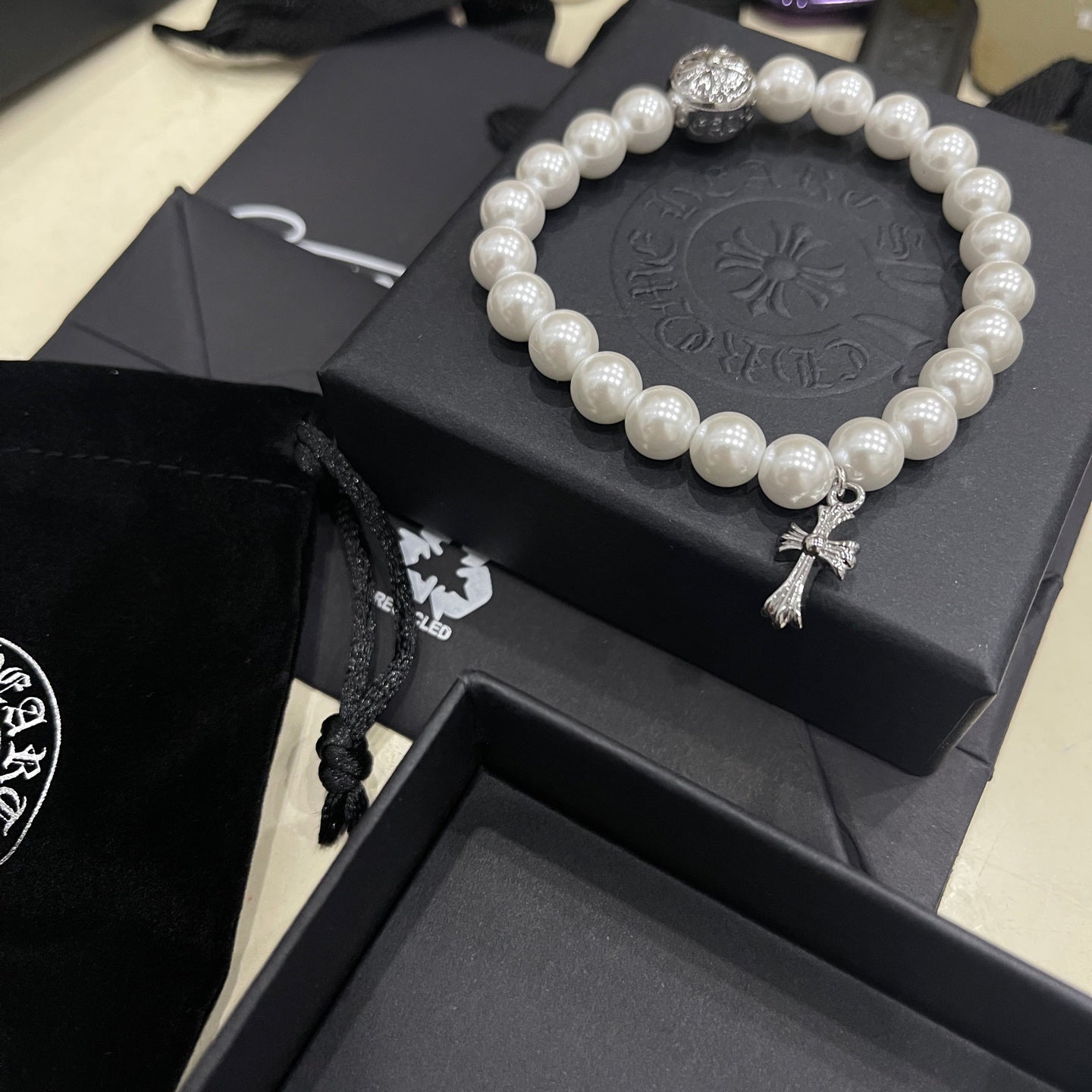 LuxluxHouse Best Quality Accessories Bracelet Necklace Chrome Hearts