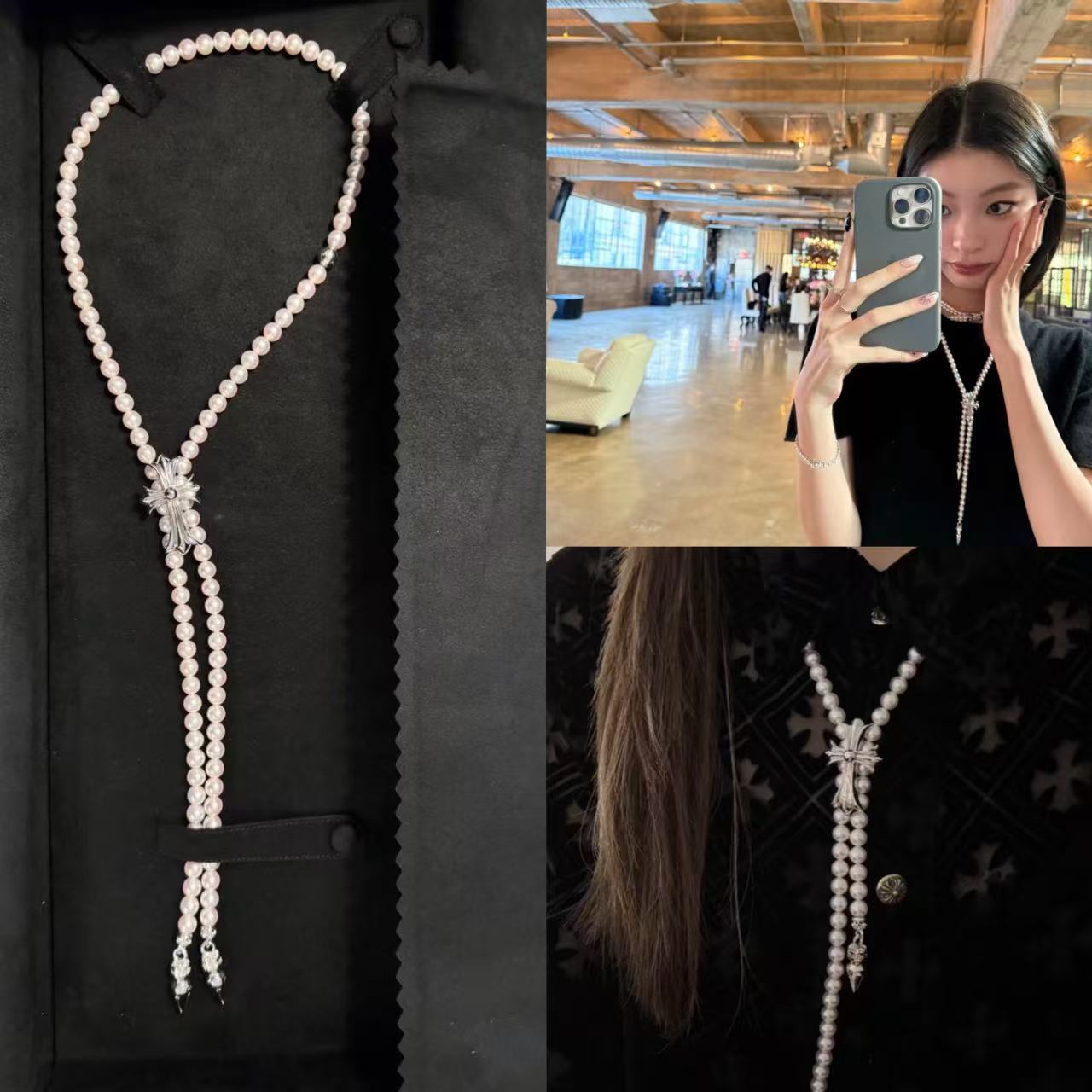LuxluxHouse Best Quality Accessories Necklace Chrome Hearts