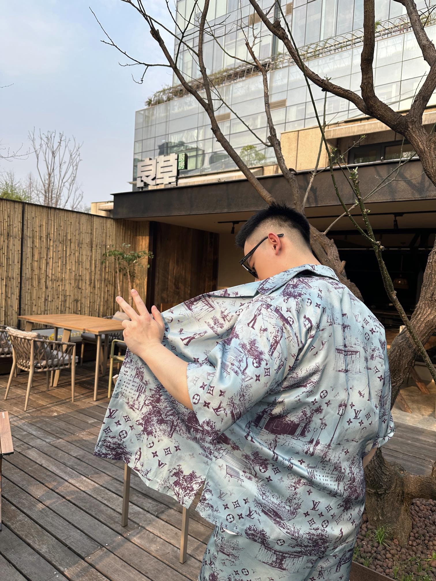 LuxluxHouse Best Quality Clothes Shirts&Polo Louis Vuitton