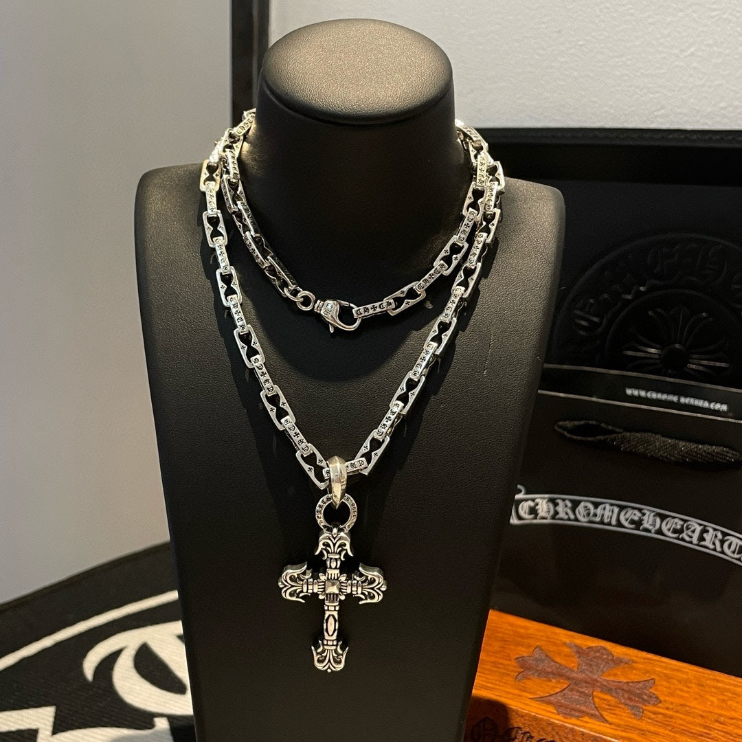 LuxluxHouse Best Quality Accessories Necklace Chrome Hearts