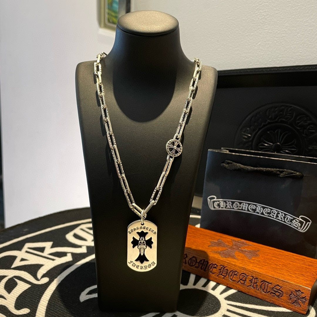 LuxluxHouse Best Quality Accessories Necklace Chrome Hearts