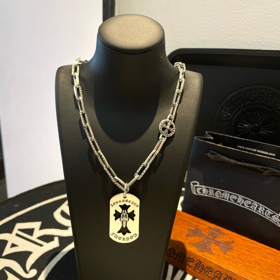LuxluxHouse Best Quality Accessories Necklace Chrome Hearts