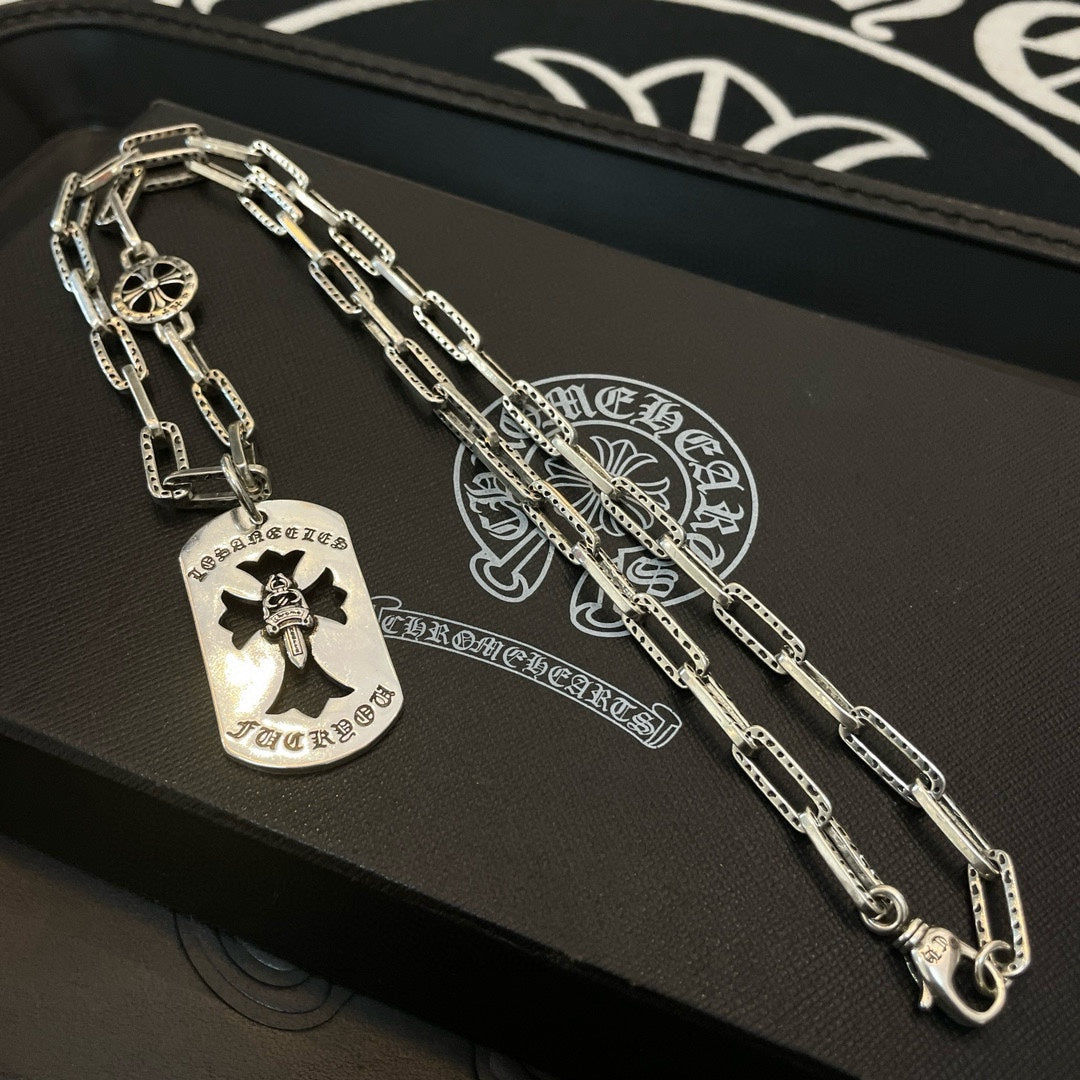 LuxluxHouse Best Quality Accessories Necklace Chrome Hearts
