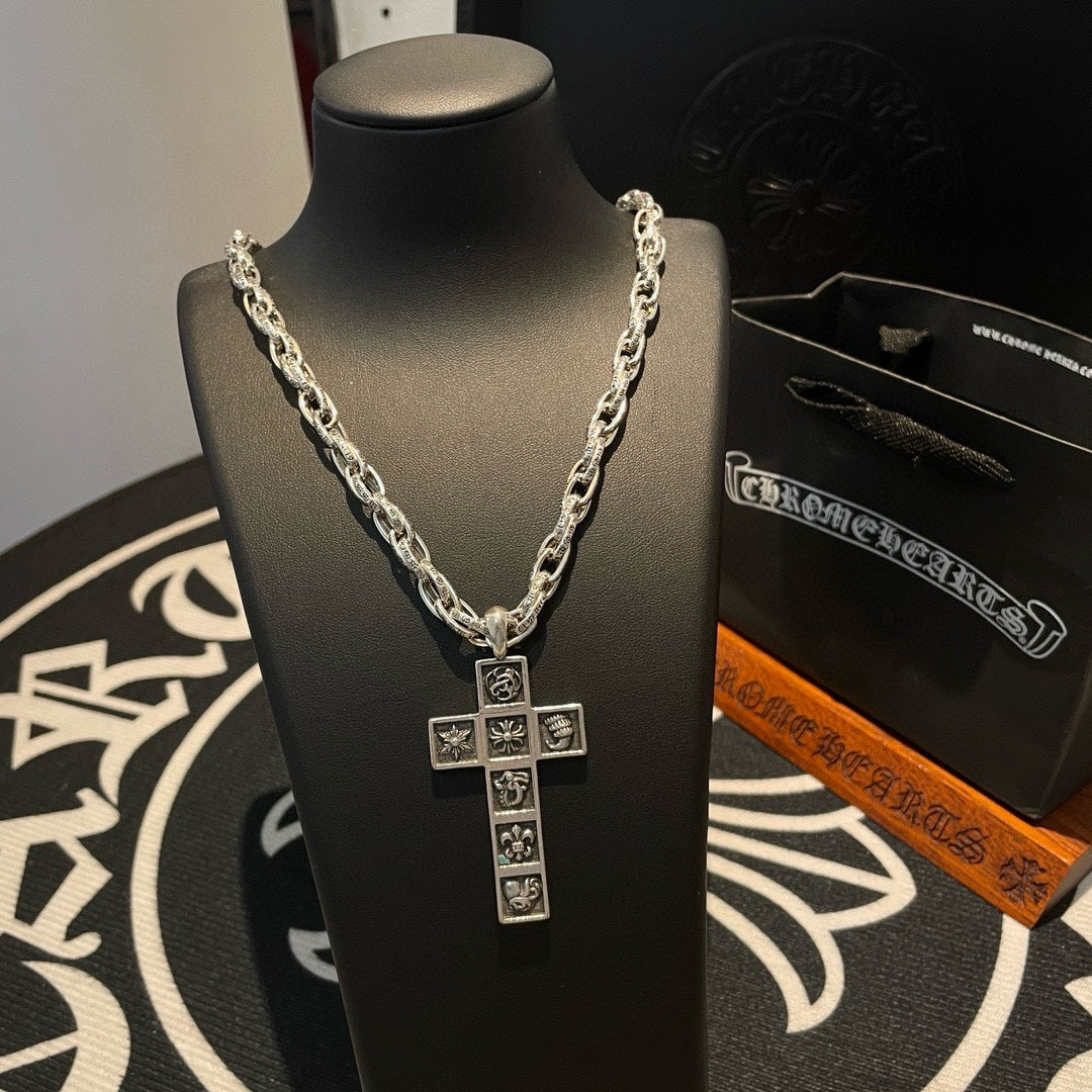 LuxluxHouse Best Quality Accessories Necklace Chrome Hearts