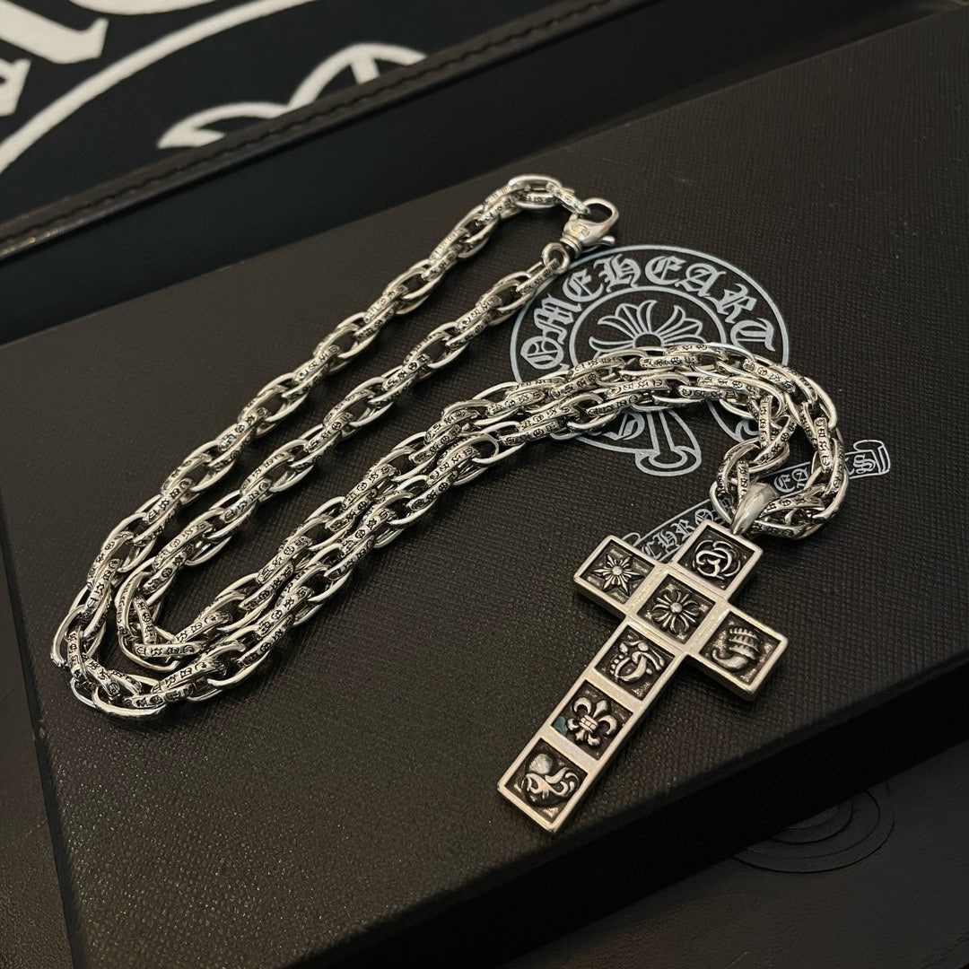 LuxluxHouse Best Quality Accessories Necklace Chrome Hearts