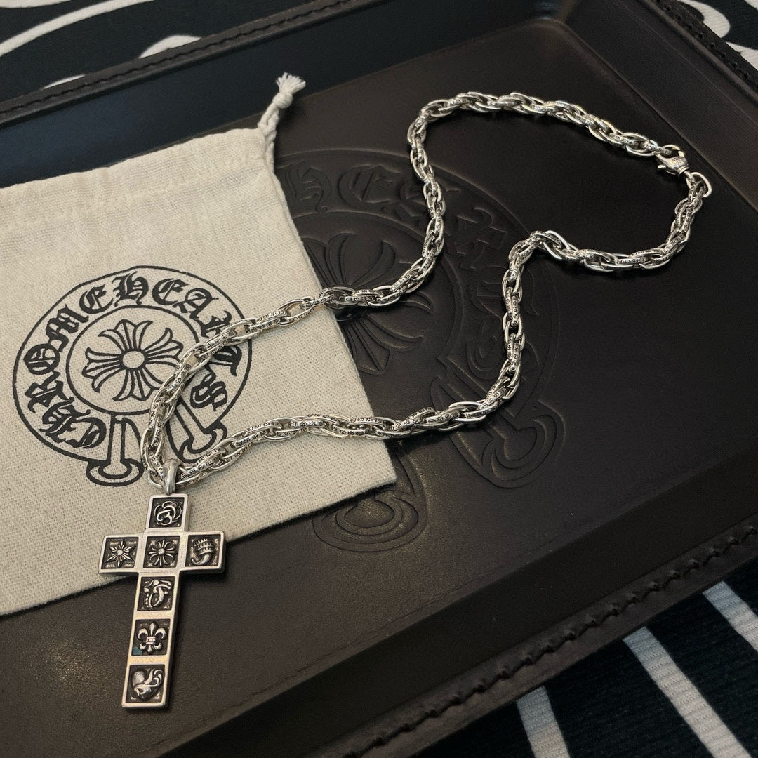 LuxluxHouse Best Quality Accessories Necklace Chrome Hearts