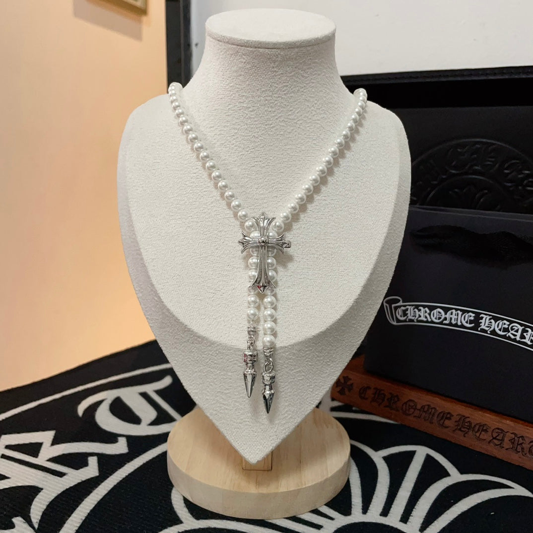 LuxluxHouse Best Quality Accessories Necklace Chrome Hearts