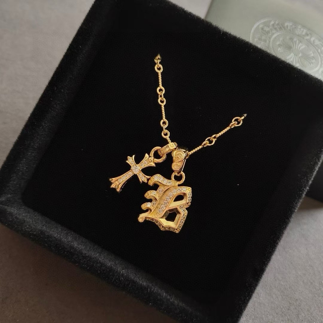 LuxluxHouse Best Quality Accessories Necklace Chrome Hearts