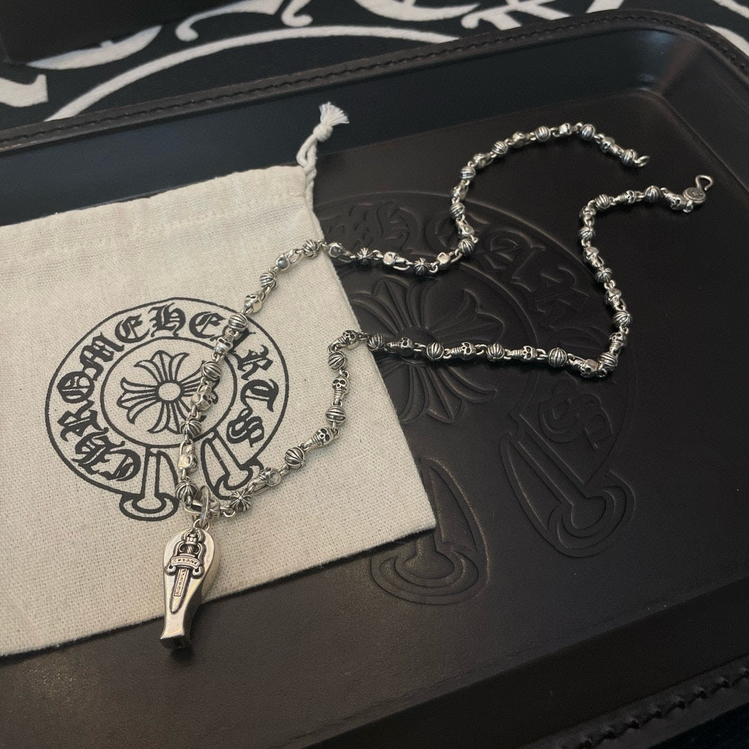 LuxluxHouse Best Quality Accessories Necklace Chrome Hearts