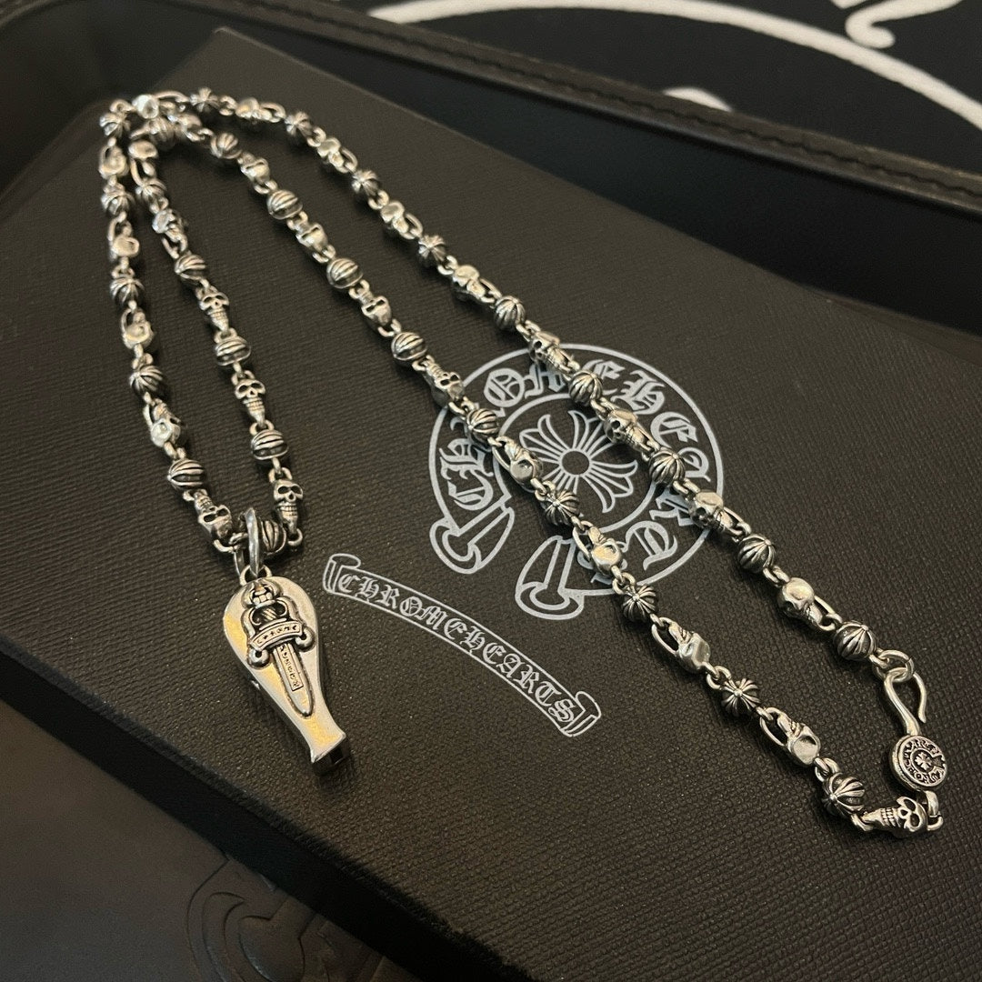 LuxluxHouse Best Quality Accessories Necklace Chrome Hearts