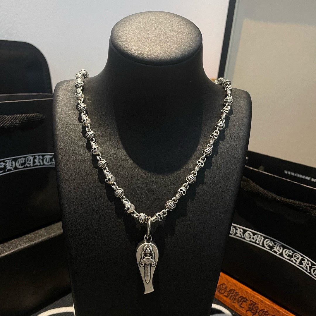 LuxluxHouse Best Quality Accessories Necklace Chrome Hearts