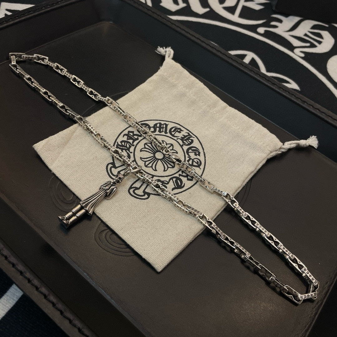 LuxluxHouse Best Quality Accessories Necklace Chrome Hearts