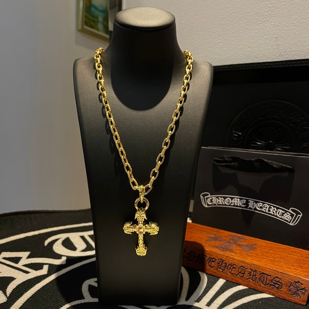 LuxluxHouse Best Quality Accessories Necklace Chrome Hearts