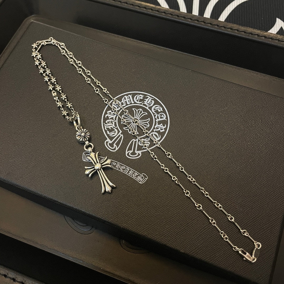 LuxluxHouse Best Quality Accessories Necklace Chrome Hearts