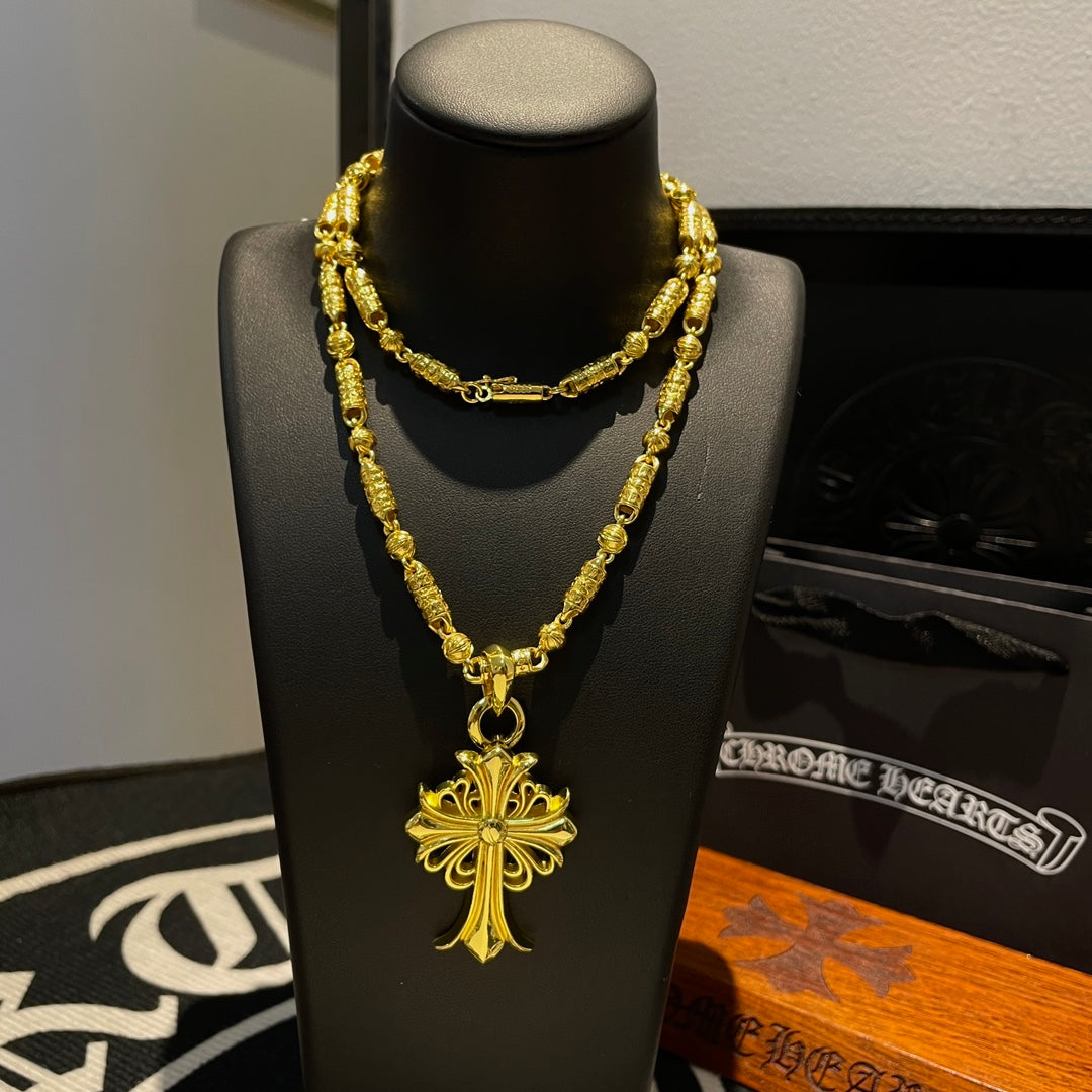 LuxluxHouse Best Quality Accessories Necklace Chrome Hearts