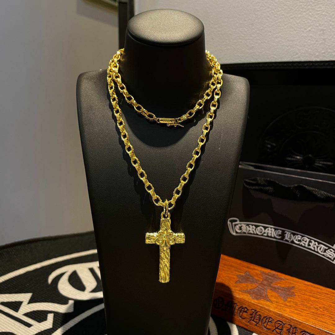 LuxluxHouse Best Quality Accessories Necklace Chrome Hearts