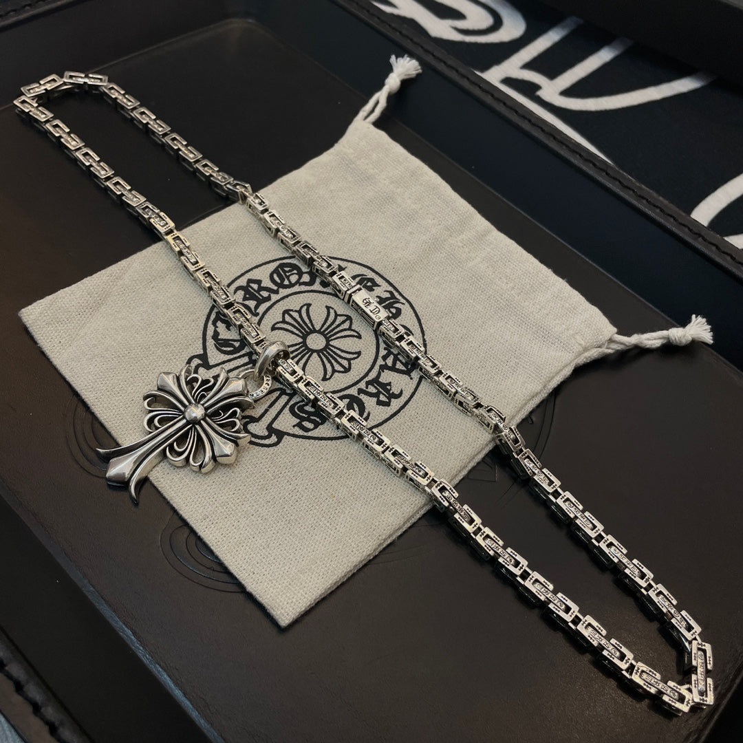 LuxluxHouse Best Quality Accessories Necklace Chrome Hearts