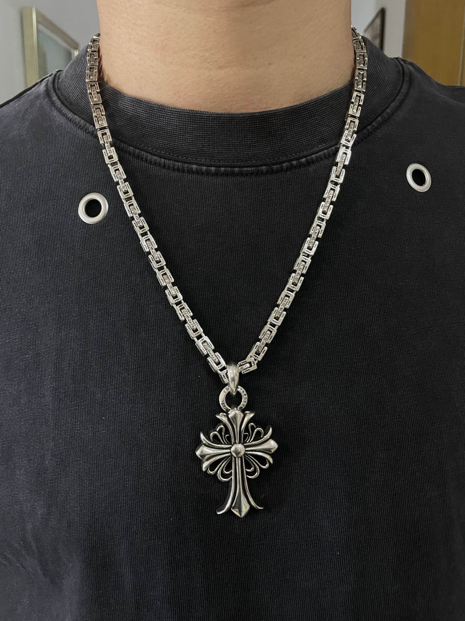 LuxluxHouse Best Quality Accessories Necklace Chrome Hearts