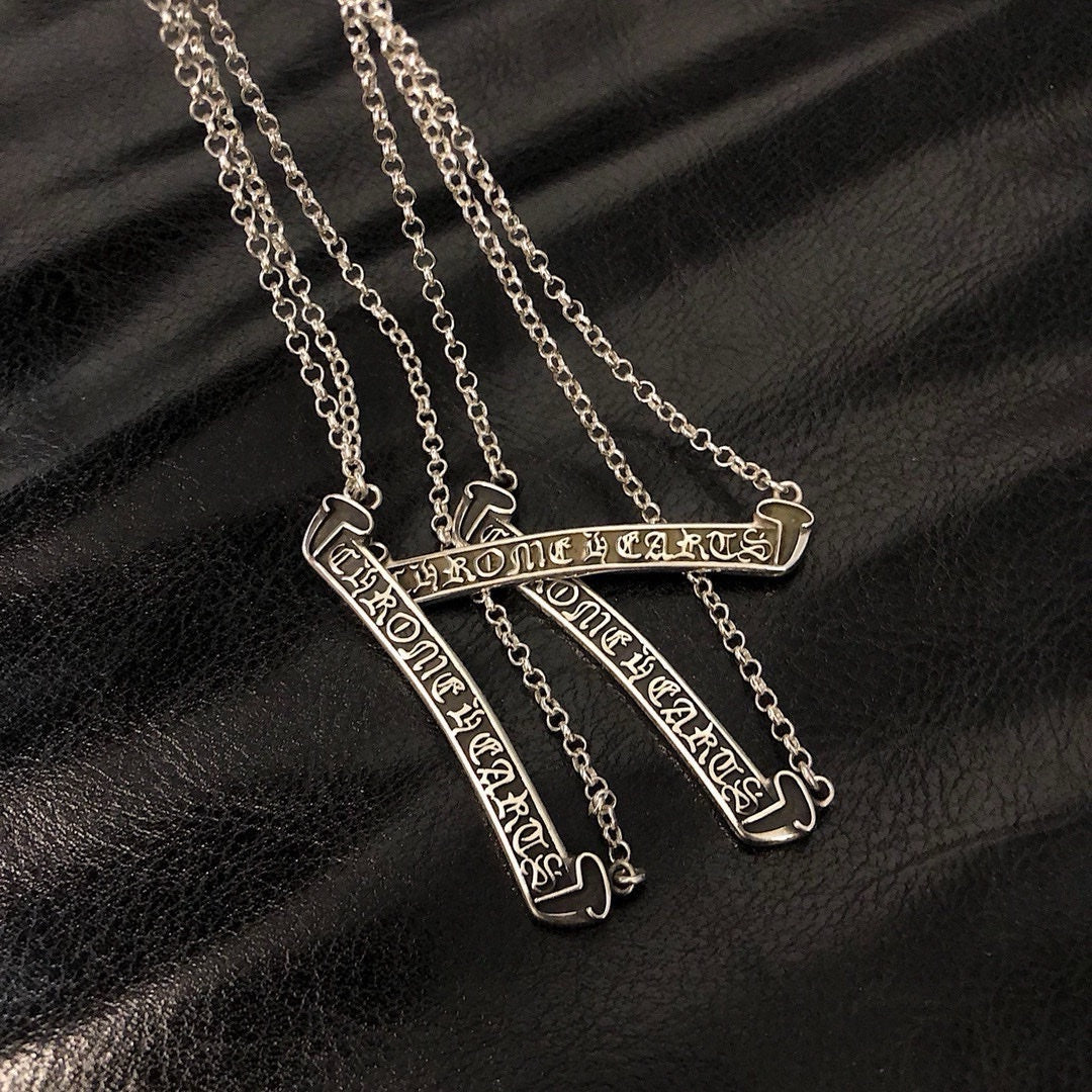 LuxluxHouse Best Quality Accessories Necklace Chrome Hearts