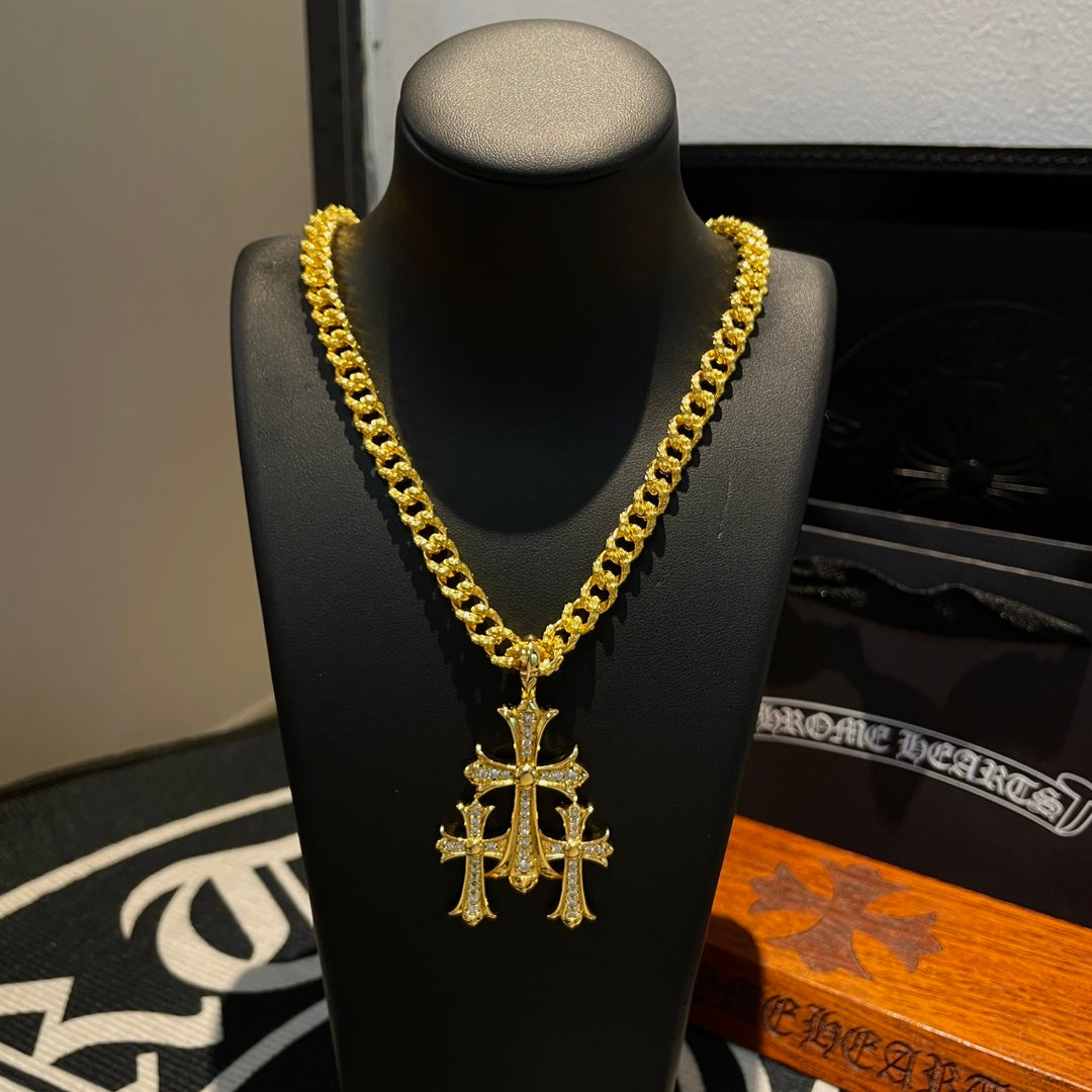 LuxluxHouse Best Quality Accessories Necklace Chrome Hearts