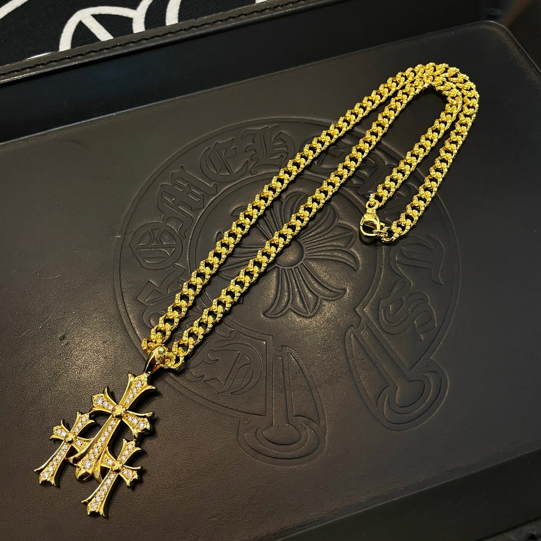 LuxluxHouse Best Quality Accessories Necklace Chrome Hearts