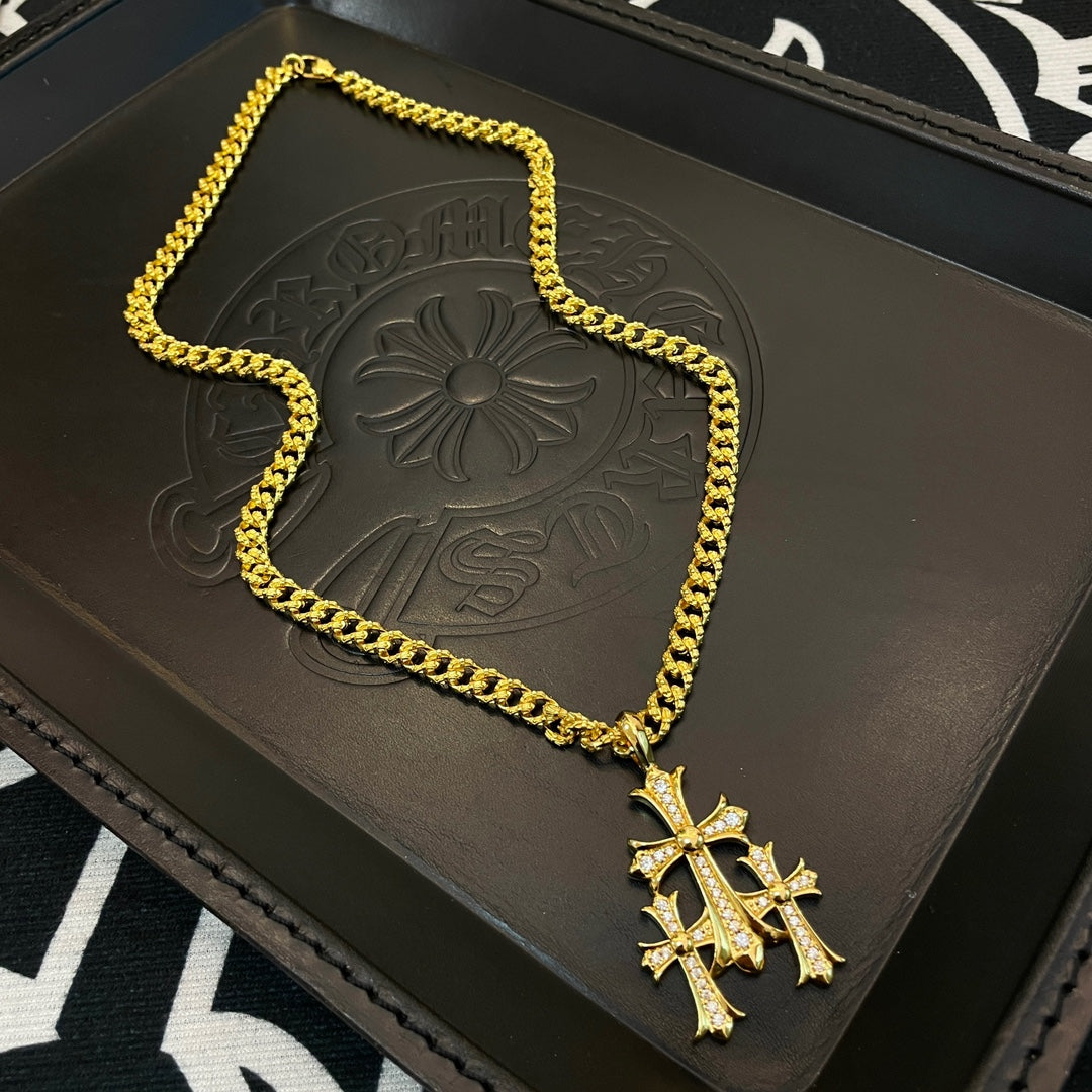 LuxluxHouse Best Quality Accessories Necklace Chrome Hearts