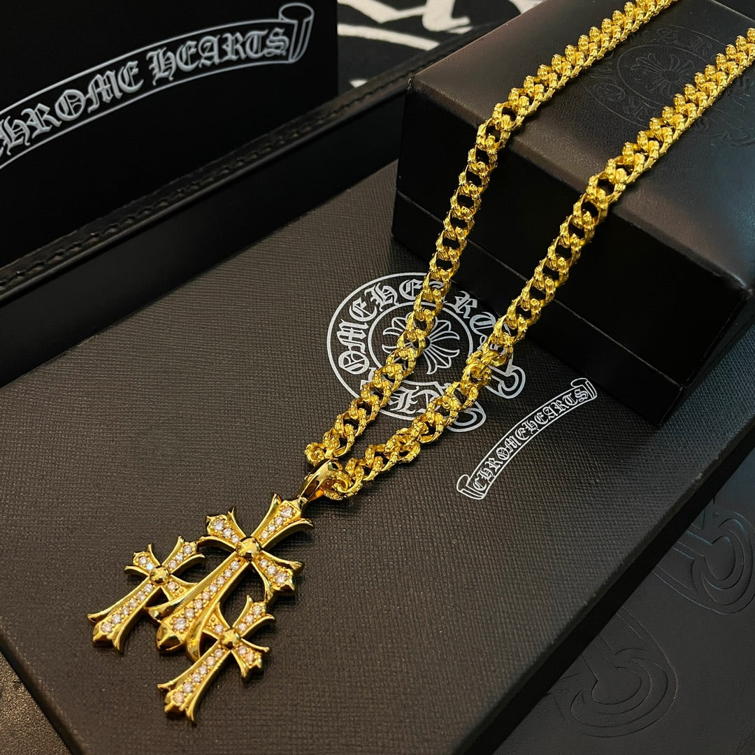 LuxluxHouse Best Quality Accessories Necklace Chrome Hearts