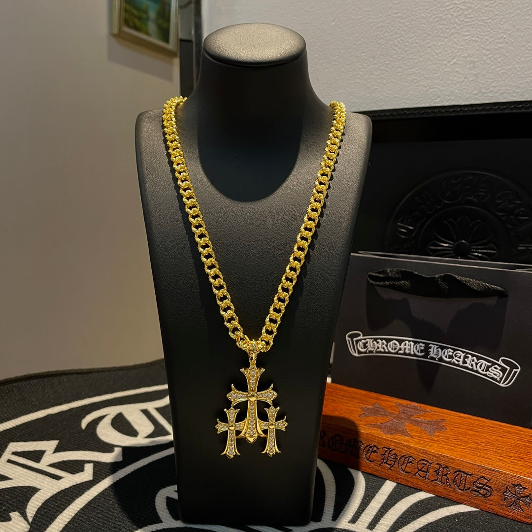 LuxluxHouse Best Quality Accessories Necklace Chrome Hearts