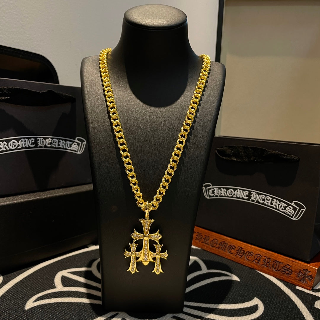 LuxluxHouse Best Quality Accessories Necklace Chrome Hearts