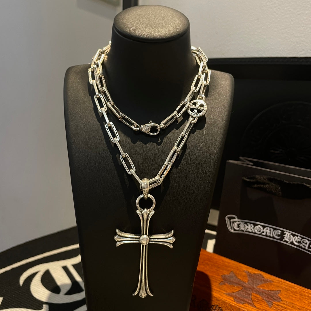 LuxluxHouse Best Quality Accessories Necklace Chrome Hearts