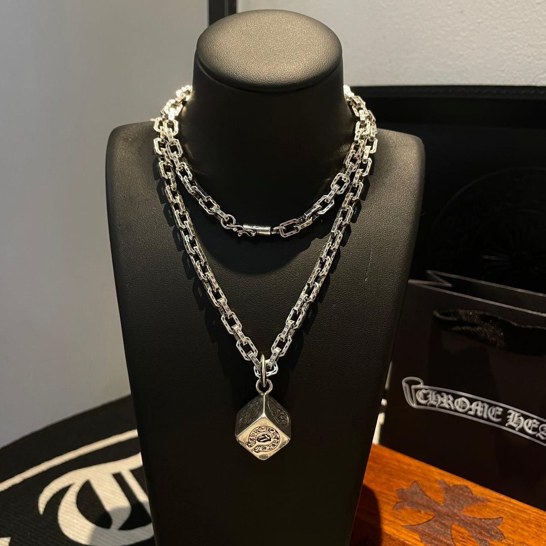 LuxluxHouse Best Quality Accessories Necklace Chrome Hearts