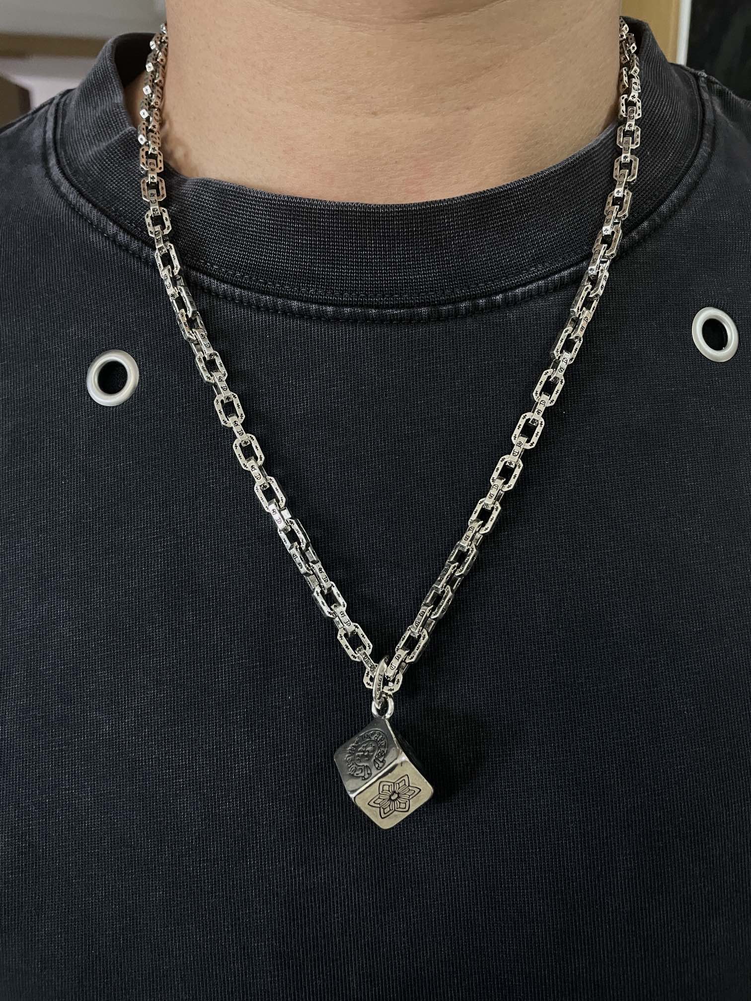 LuxluxHouse Best Quality Accessories Necklace Chrome Hearts