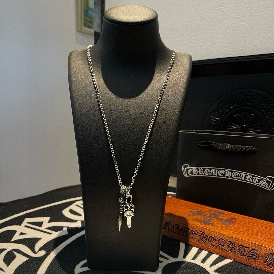 LuxluxHouse Best Quality Accessories Necklace Chrome Hearts