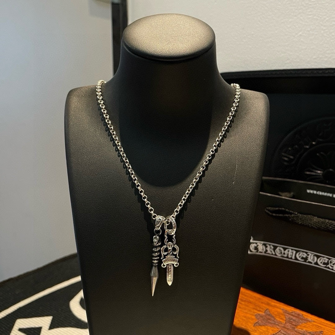 LuxluxHouse Best Quality Accessories Necklace Chrome Hearts