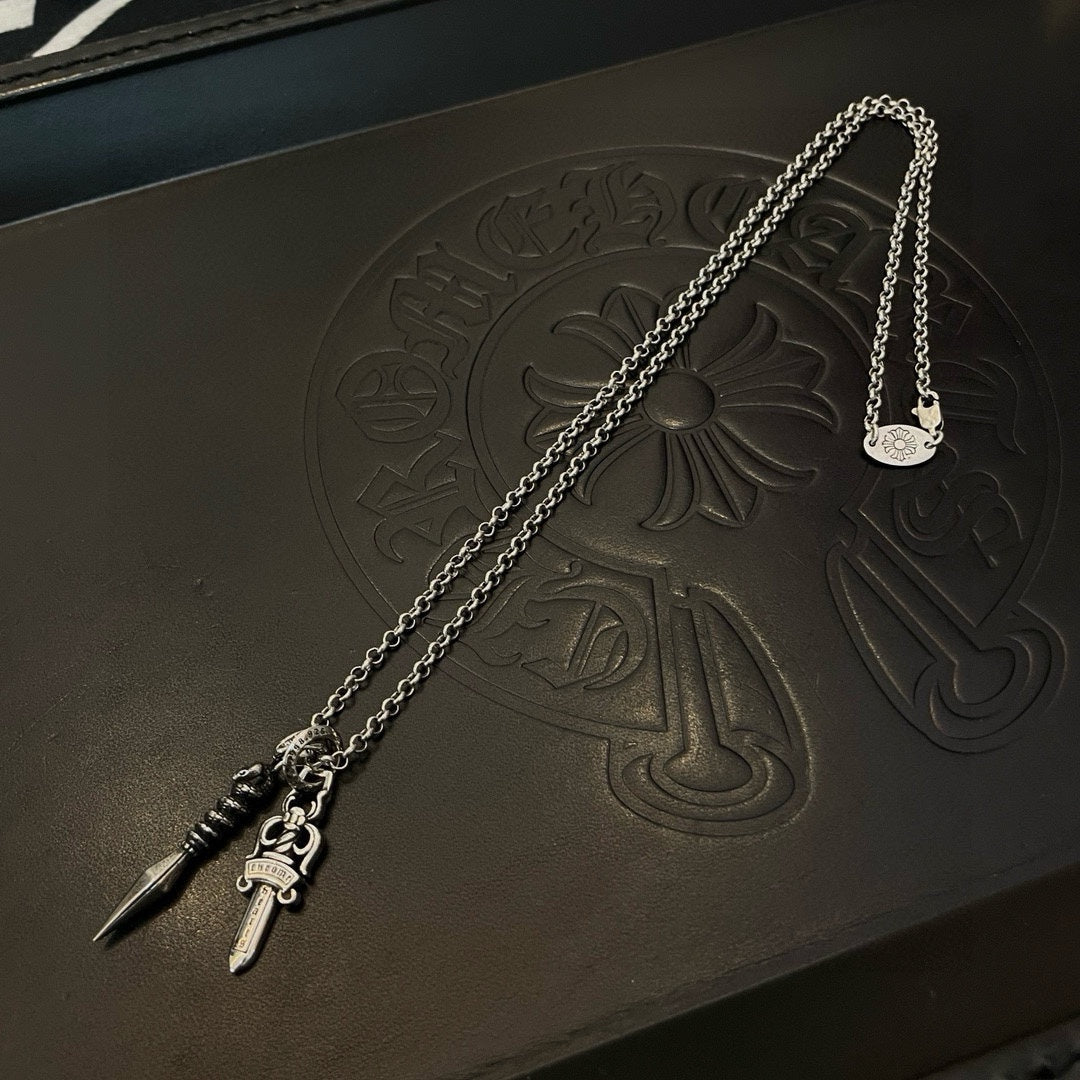 LuxluxHouse Best Quality Accessories Necklace Chrome Hearts