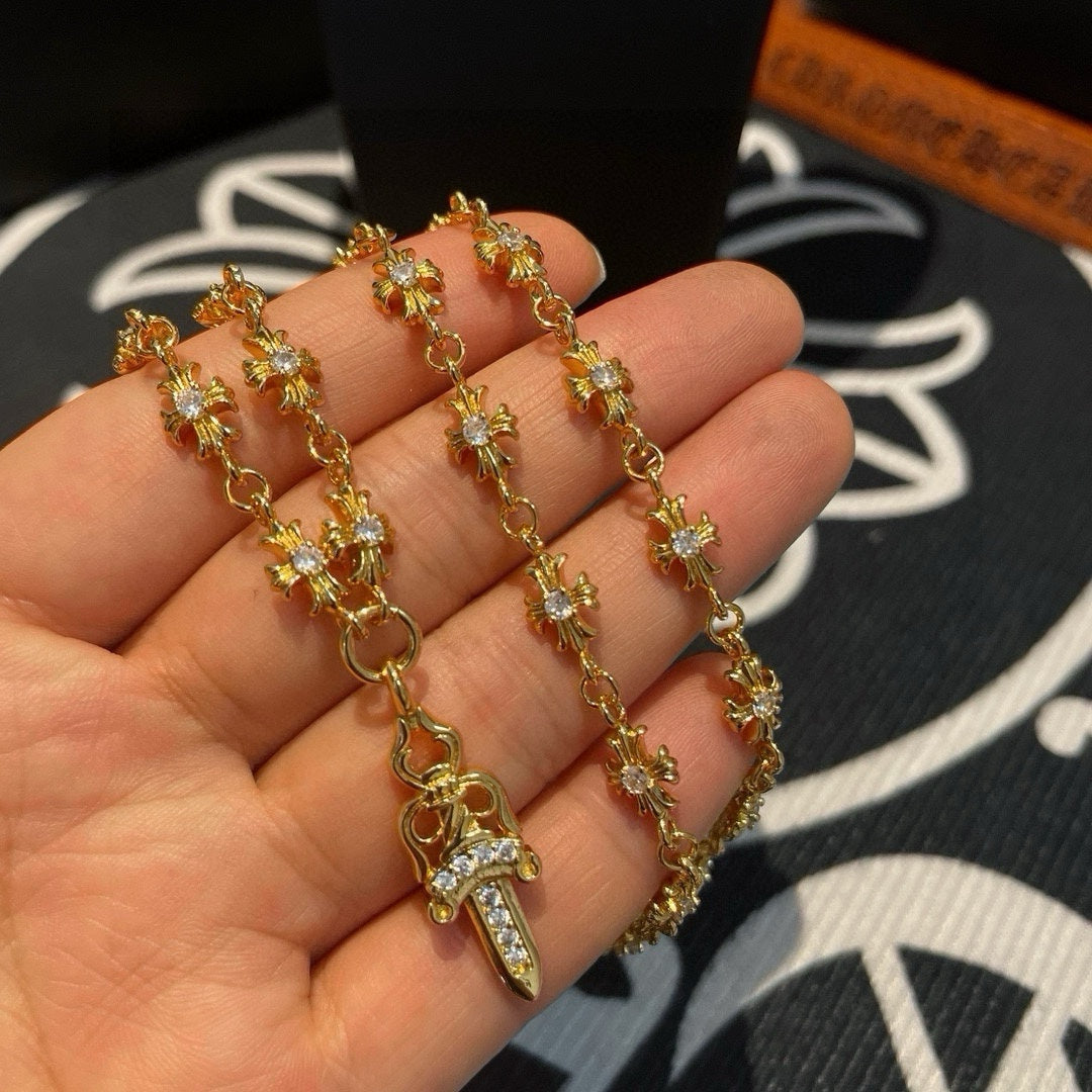 LuxluxHouse Best Quality Accessories Necklace Chrome Hearts