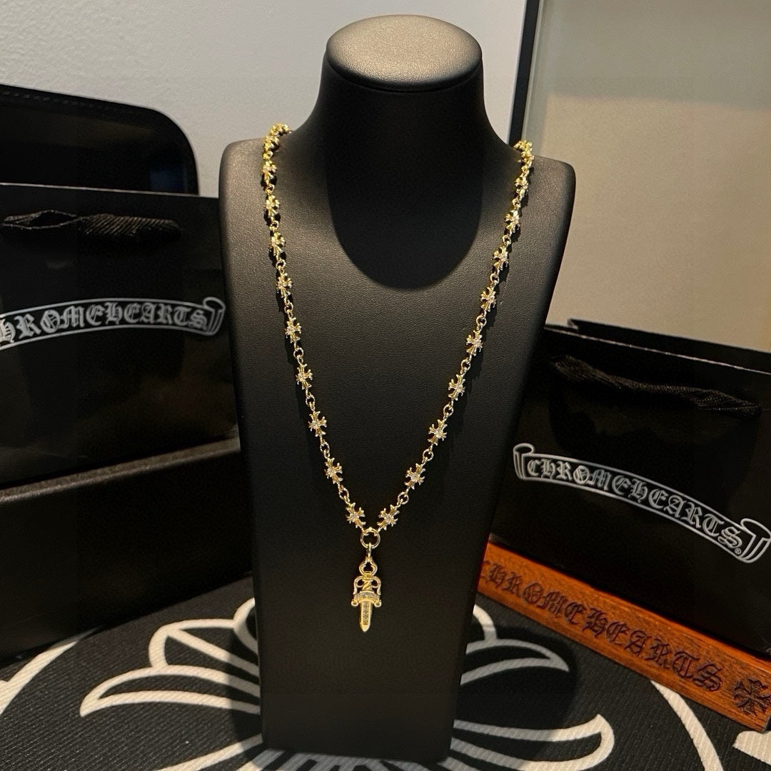 LuxluxHouse Best Quality Accessories Necklace Chrome Hearts