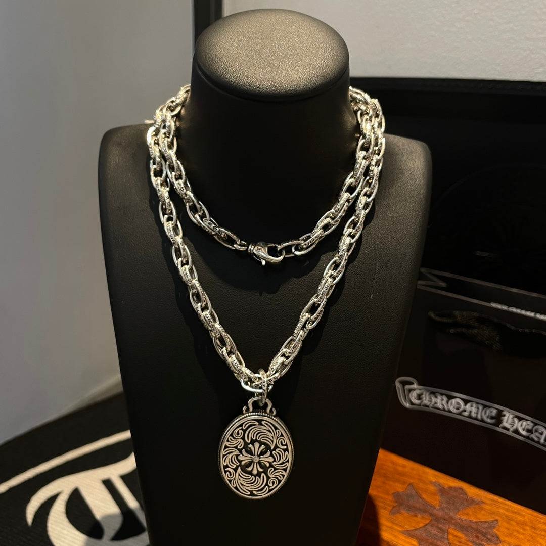 LuxluxHouse Best Quality Accessories Necklace Chrome Hearts