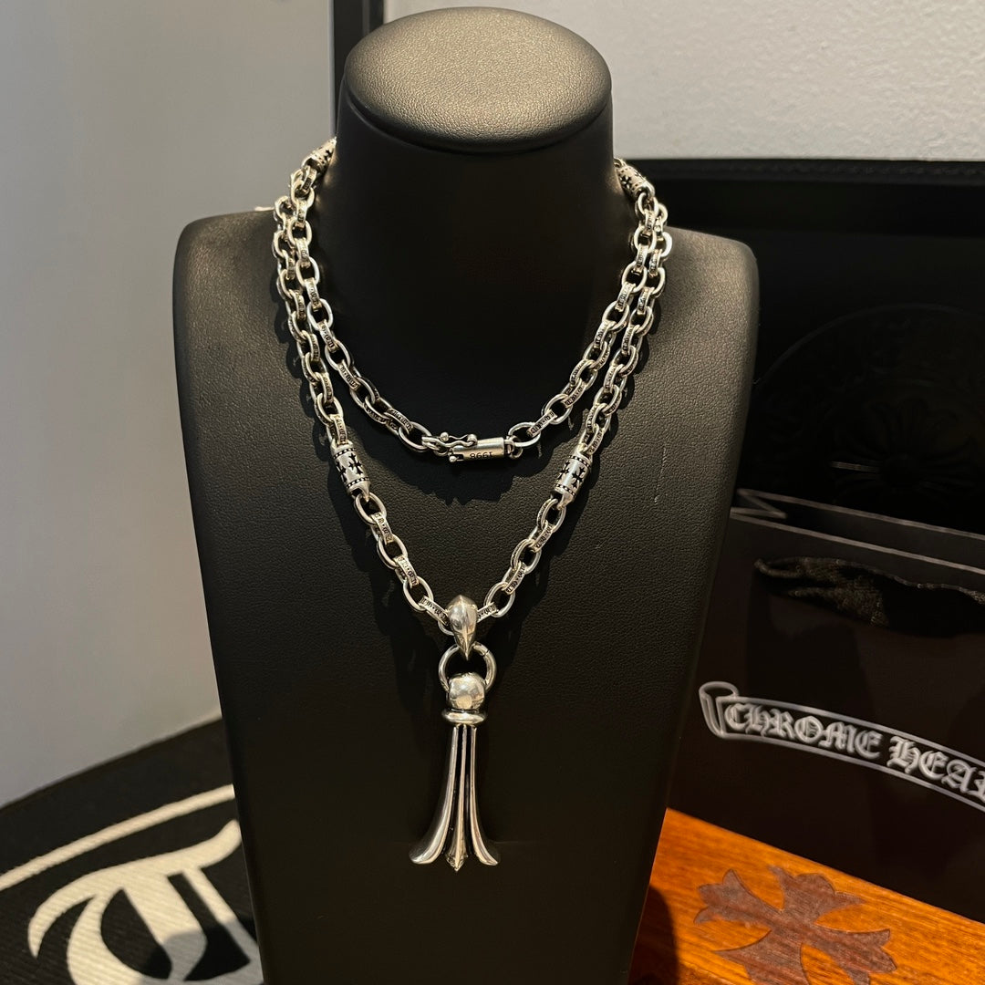 LuxluxHouse Best Quality Accessories Necklace Chrome Hearts