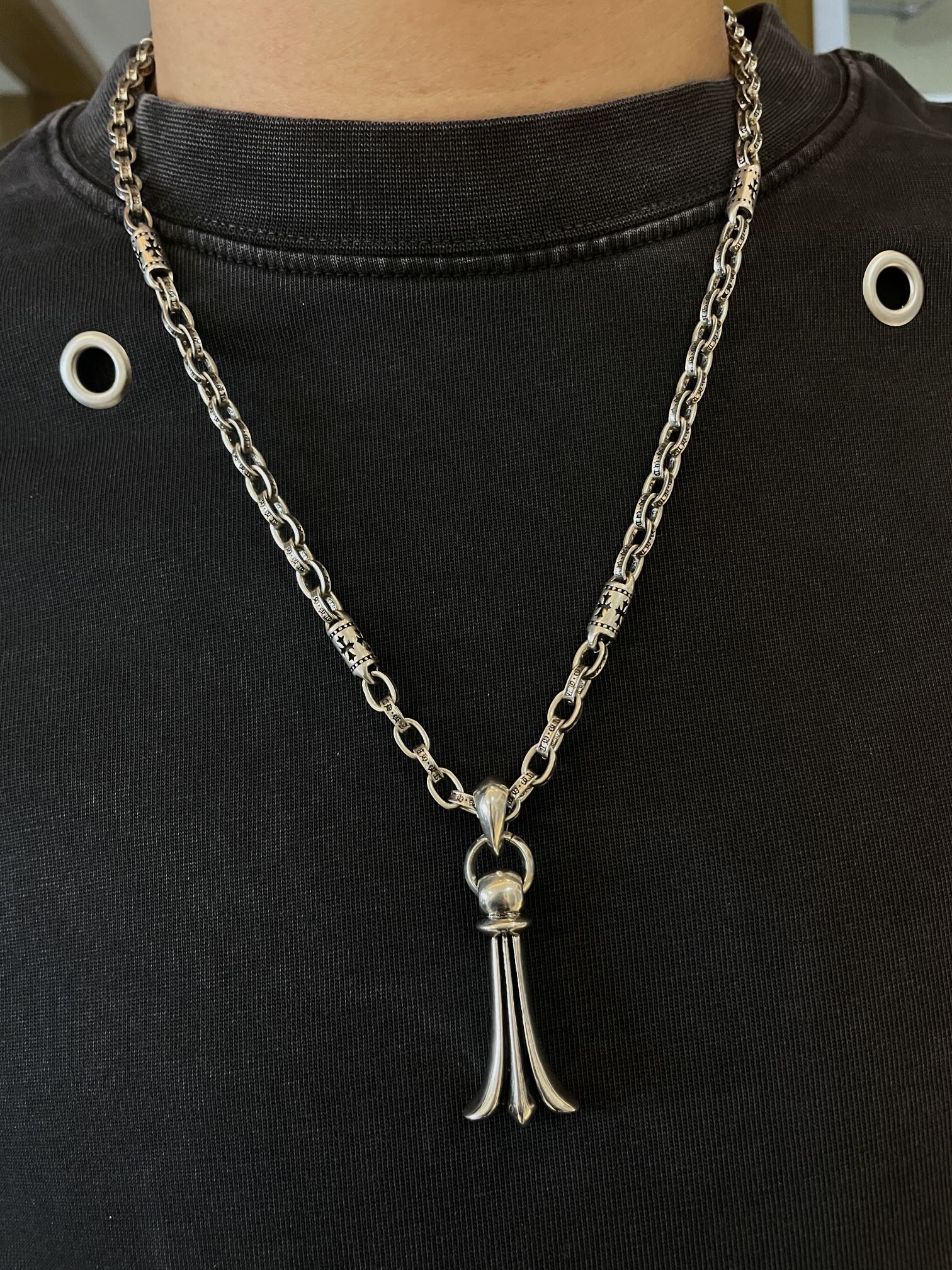 LuxluxHouse Best Quality Accessories Necklace Chrome Hearts