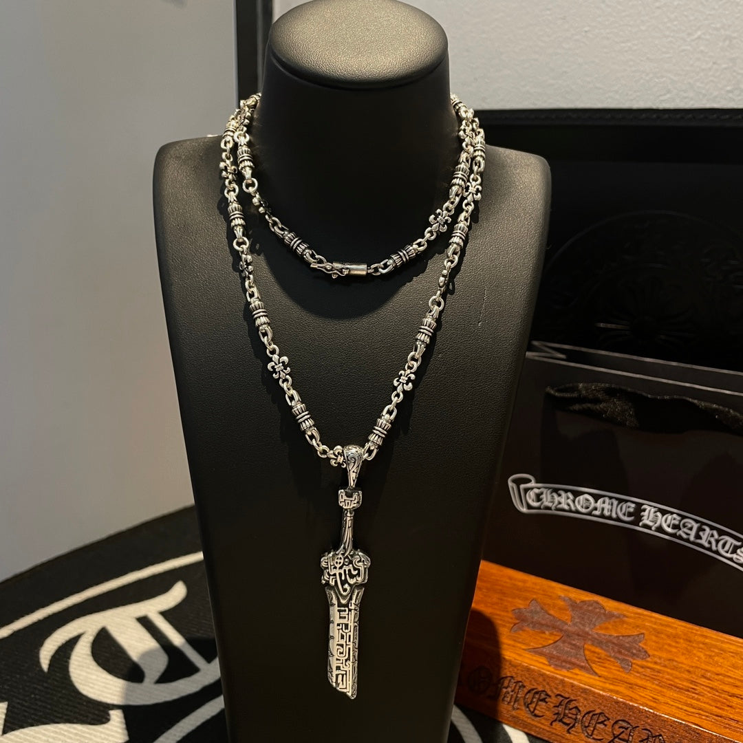 LuxluxHouse Best Quality Accessories Necklace Chrome Hearts