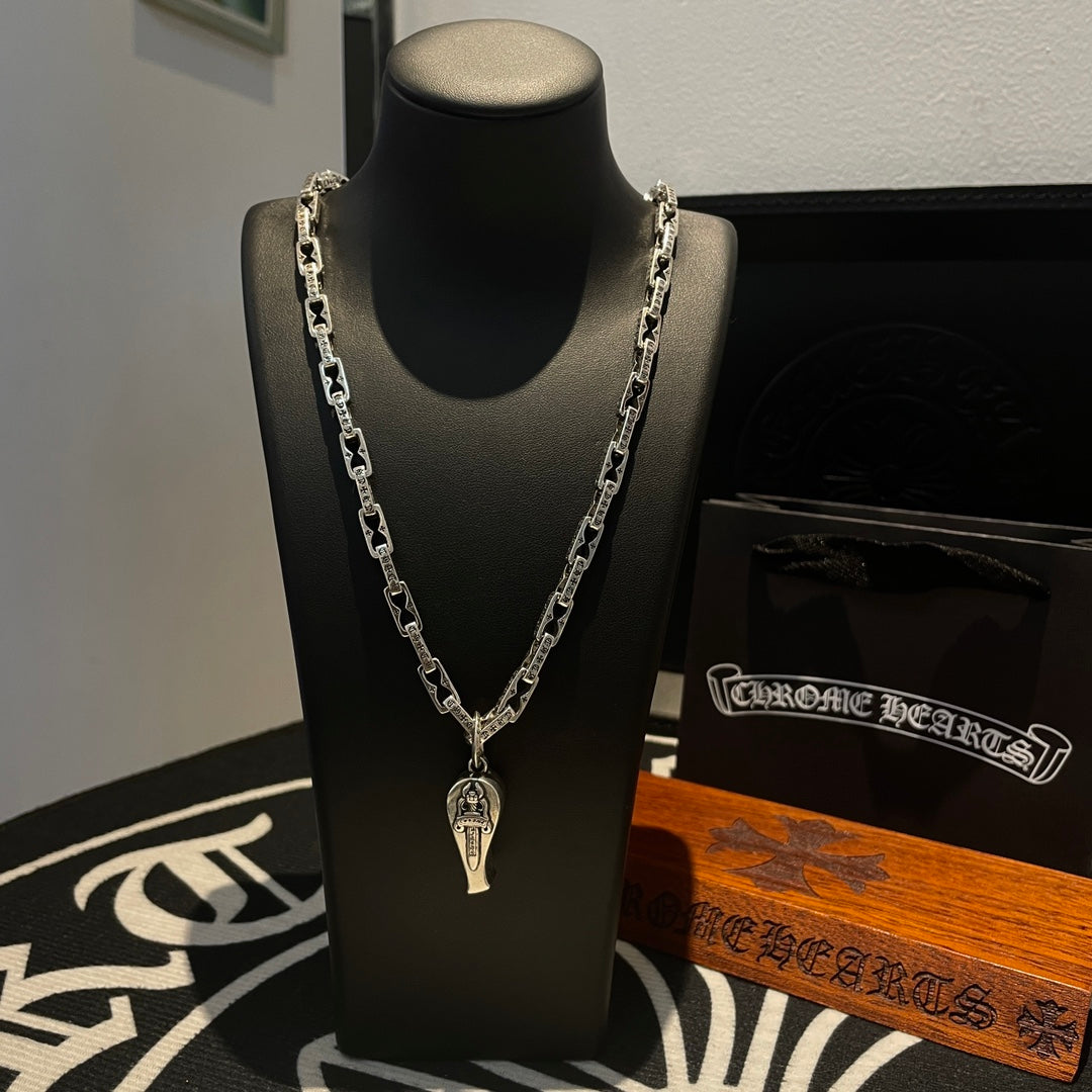 LuxluxHouse Best Quality Accessories Necklace Chrome Hearts