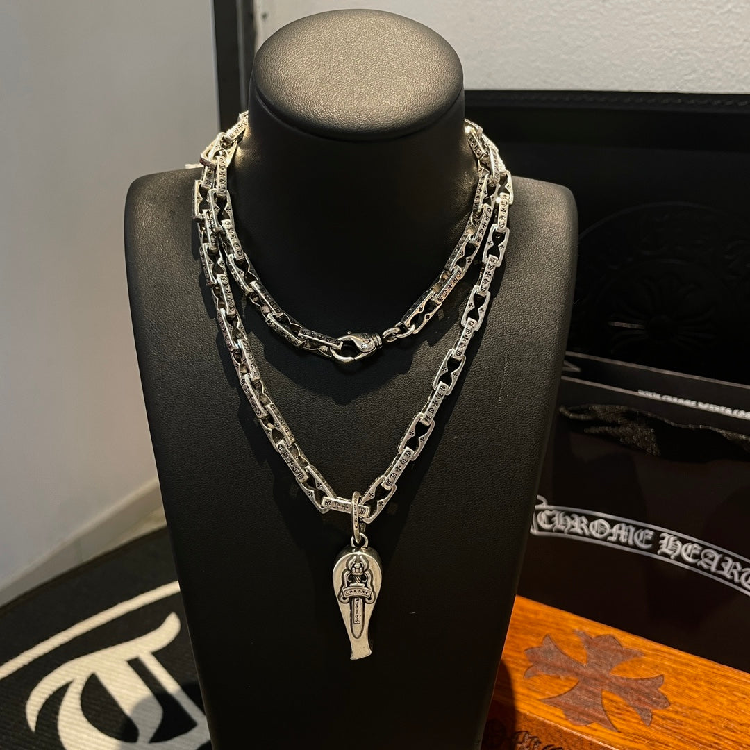 LuxluxHouse Best Quality Accessories Necklace Chrome Hearts