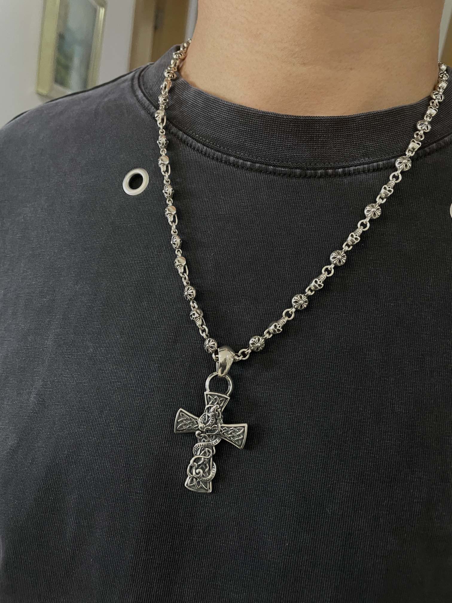 LuxluxHouse Best Quality Accessories Necklace Chrome Hearts