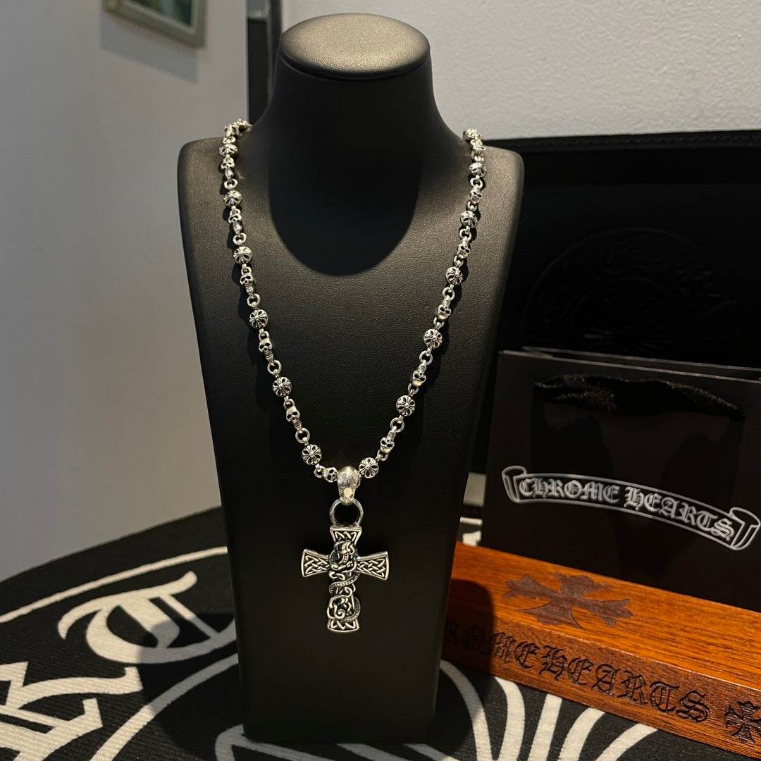 LuxluxHouse Best Quality Accessories Necklace Chrome Hearts