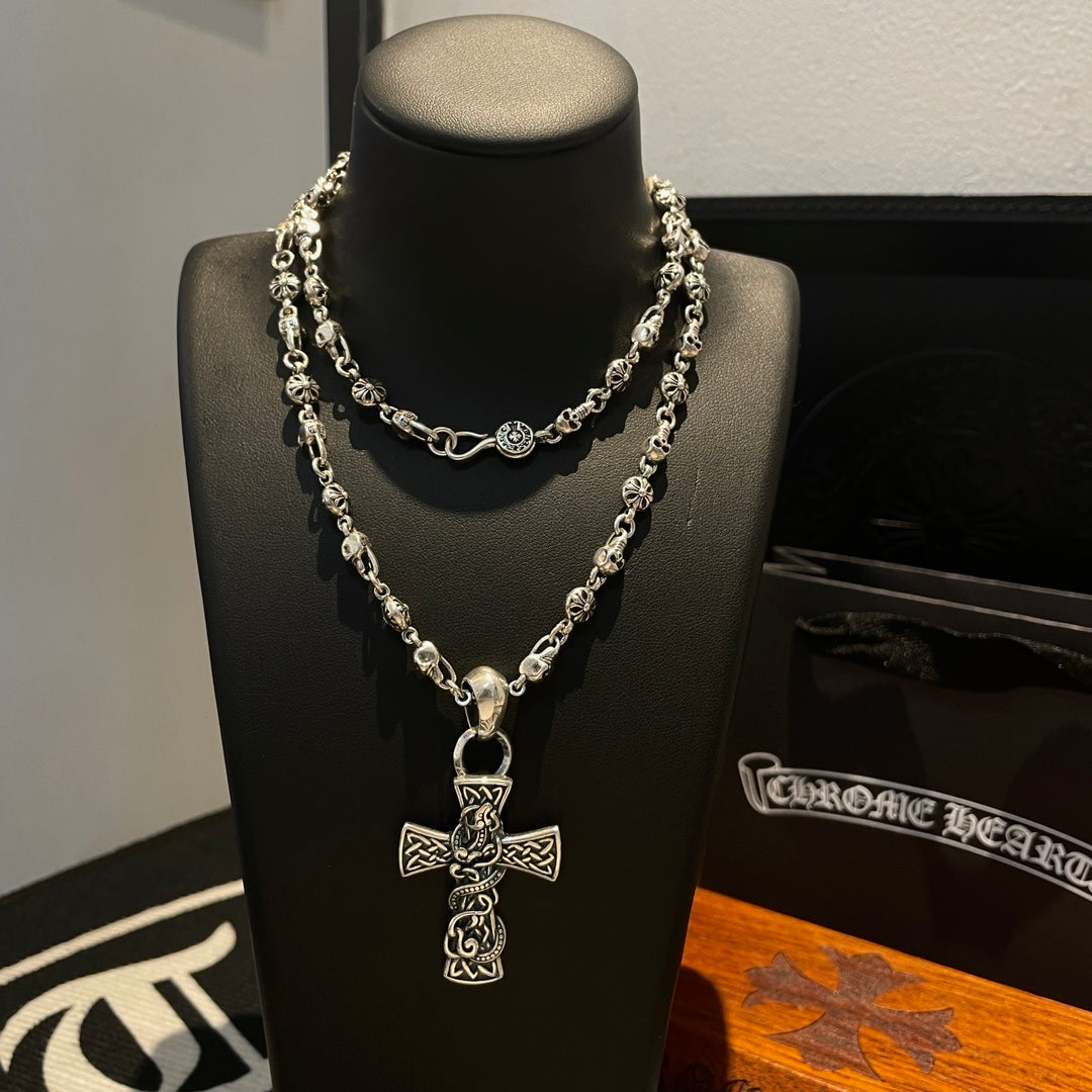 LuxluxHouse Best Quality Accessories Necklace Chrome Hearts