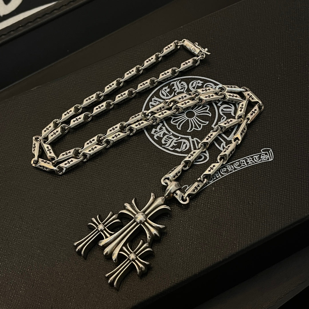 LuxluxHouse Best Quality Accessories Necklace Chrome Hearts