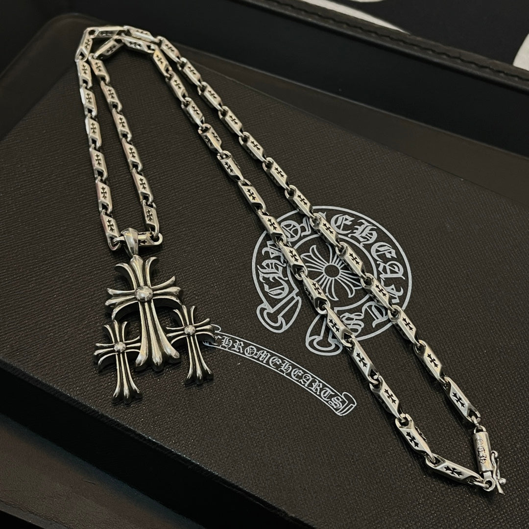 LuxluxHouse Best Quality Accessories Necklace Chrome Hearts