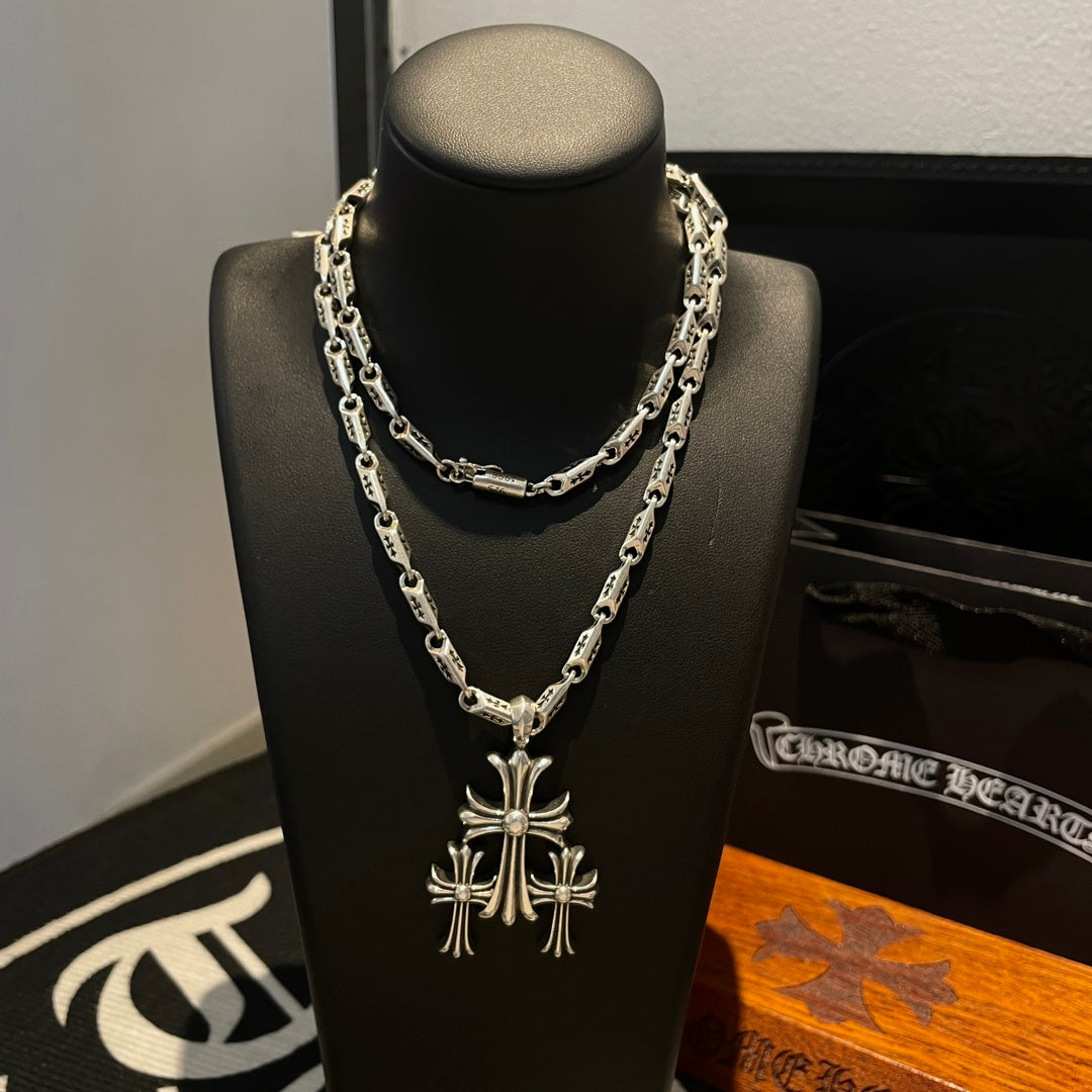 LuxluxHouse Best Quality Accessories Necklace Chrome Hearts