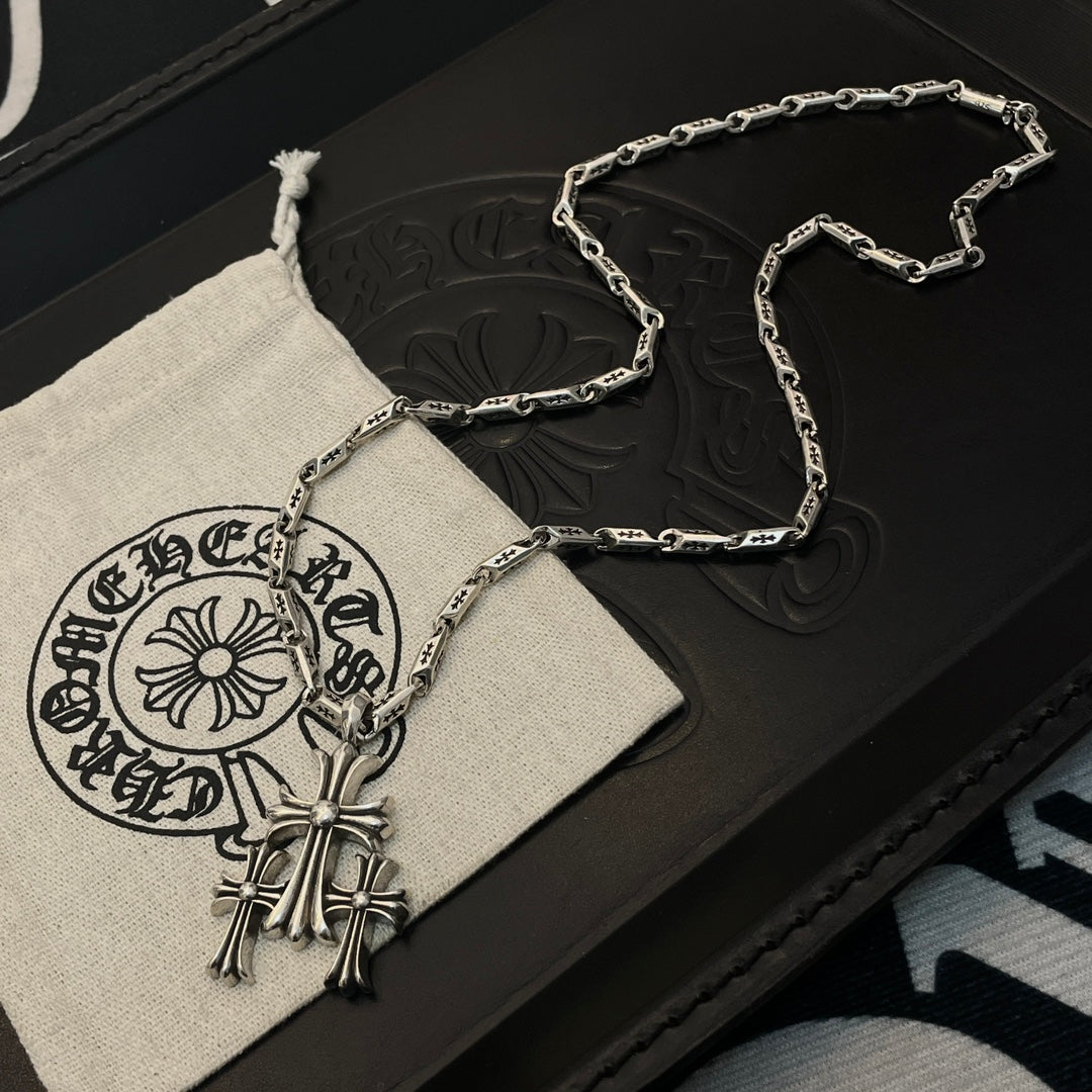 LuxluxHouse Best Quality Accessories Necklace Chrome Hearts